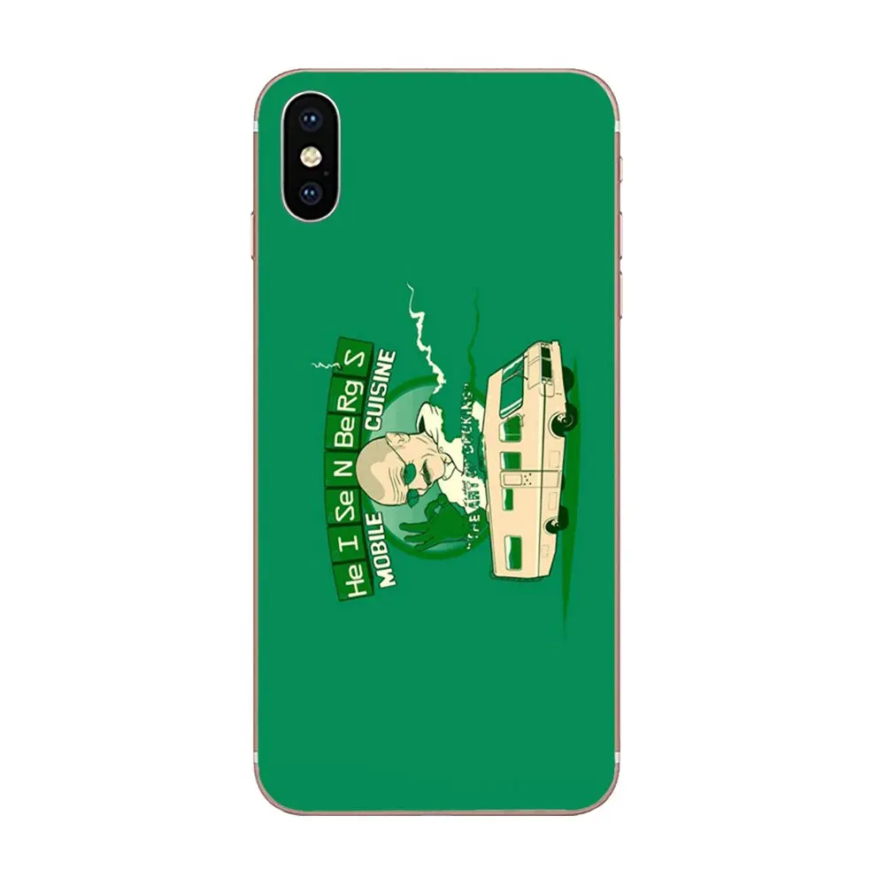 Чехол-накладка на заднюю панель с логотипом во все тяжкие для Apple iPhone 4 4S 5 5C 5S SE SE2 6
