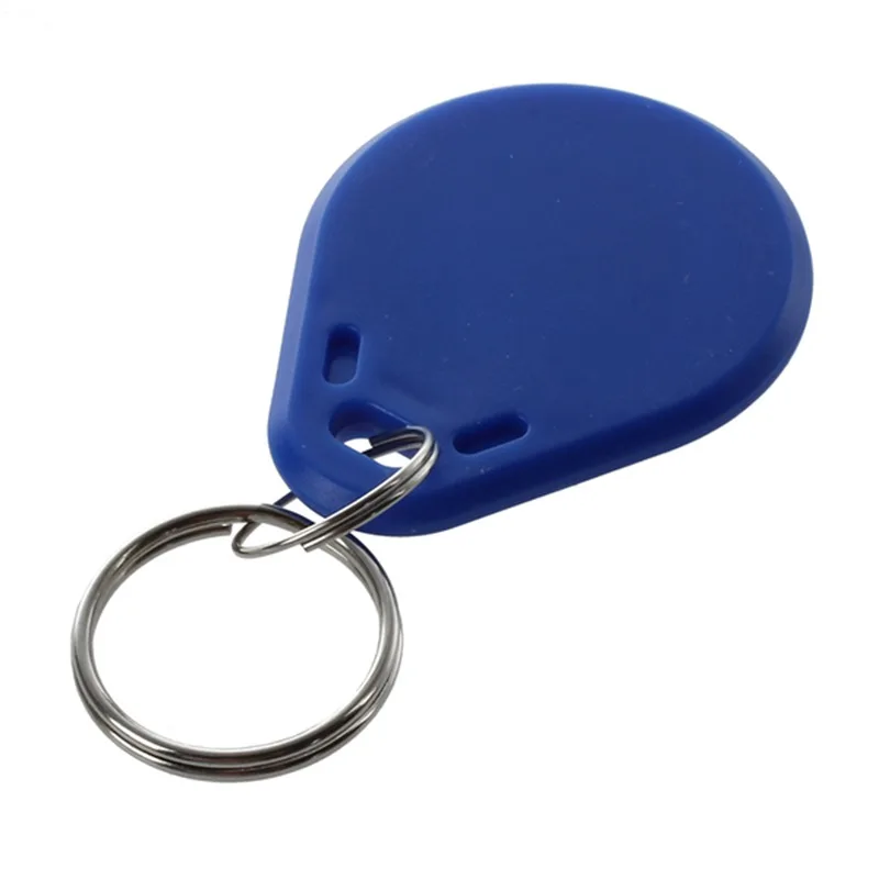 5 Pieces Blue EM4100 125Khz Input Access Control RFID ID Card Label Key Holder | Безопасность и защита