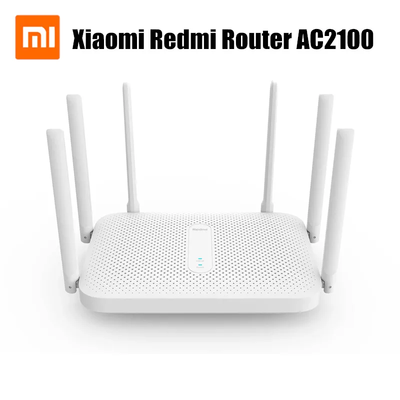 Xiaomi Redmi маршрутизатор AC2100 Gigabit 2 4G 5 0 ГГц двухдиапазонный 2033 Мбит/с беспроводной Wi Fi