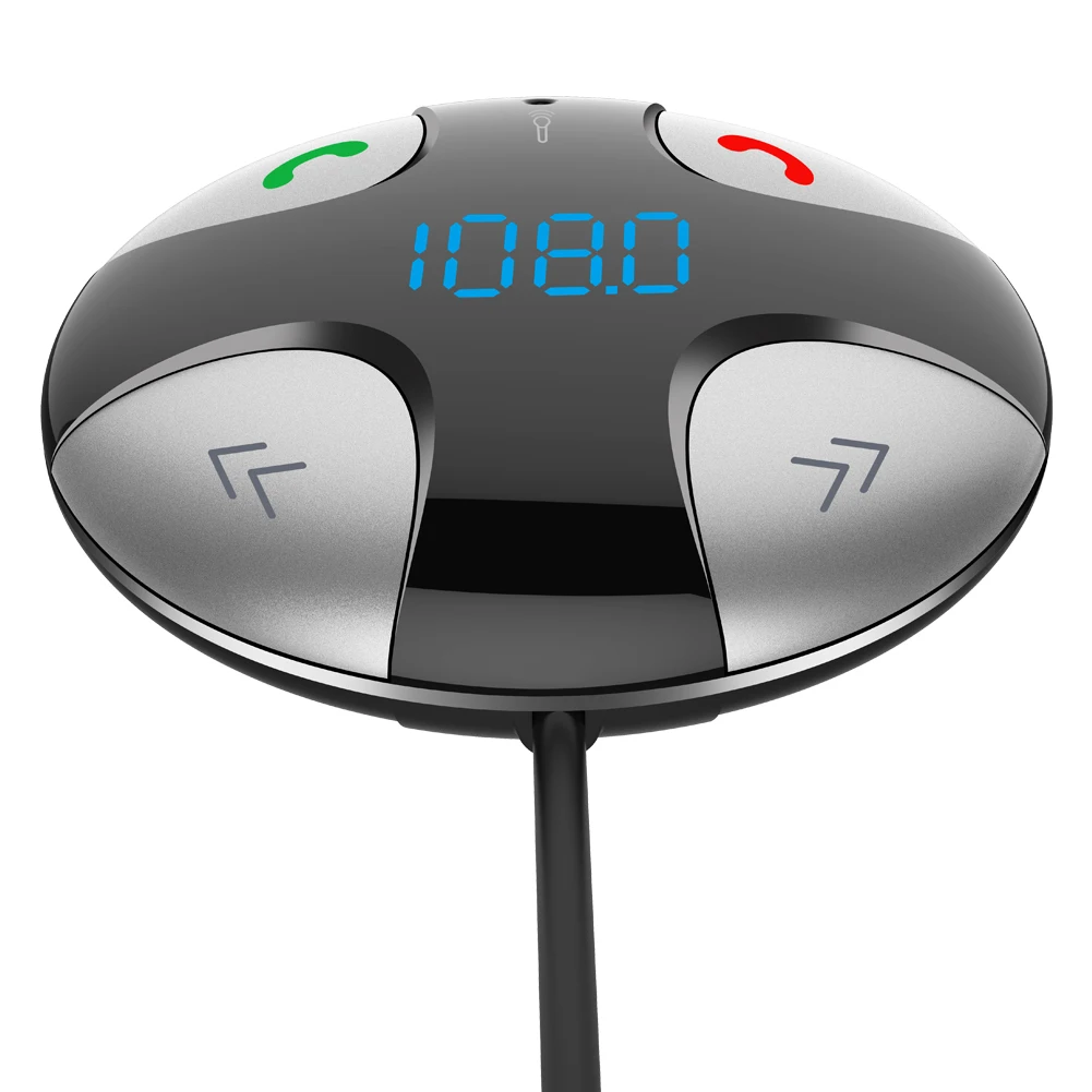 

Bluetooth-4.2 FM Transmitter MP3 Audio Player-Bluetooth Hands-free Car Kit FM Transmitter FM Transmitter-Bluetooth