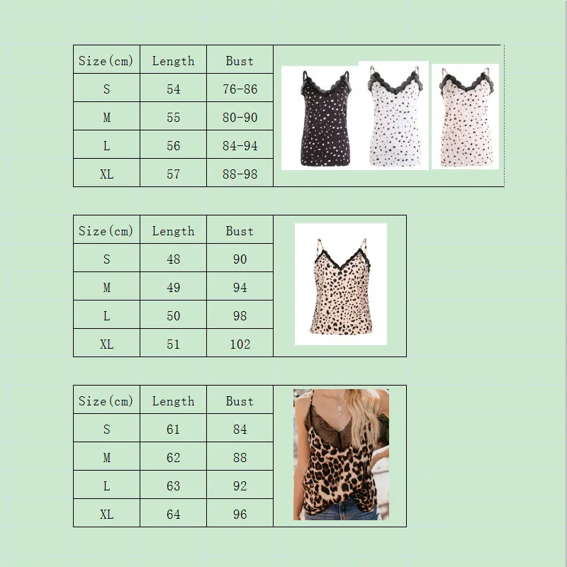 

Womens Summer Sexy Leoprad Print Dot Lace Patchwork Casual Off Shoulder Short Tank Shirt Beach Vest Tank Camisole Tops 2021