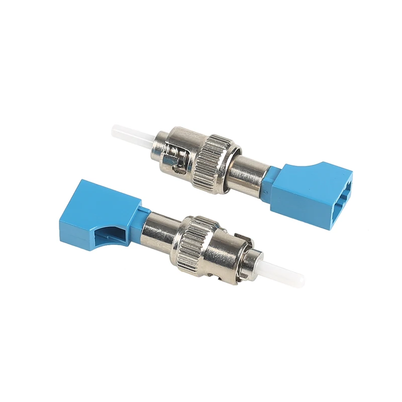 Бесплатная доставка ST LC волоконно оптический адаптер Фланцевая муфта одиночный