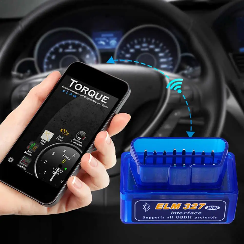 

V1.5 Hardware Version Bluetooth Car Tester Wireless Car Diagnostic Equipment for Android System Car Diagnostic Equipment CarTool