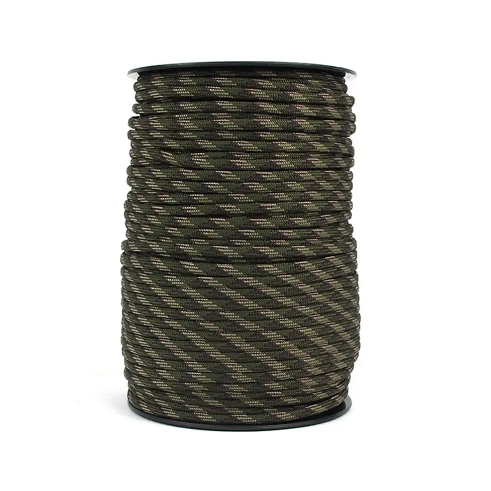 100 м 550 военные Стандартный 9 Core Paracord веревка 4 мм Открытый парашютный шнур