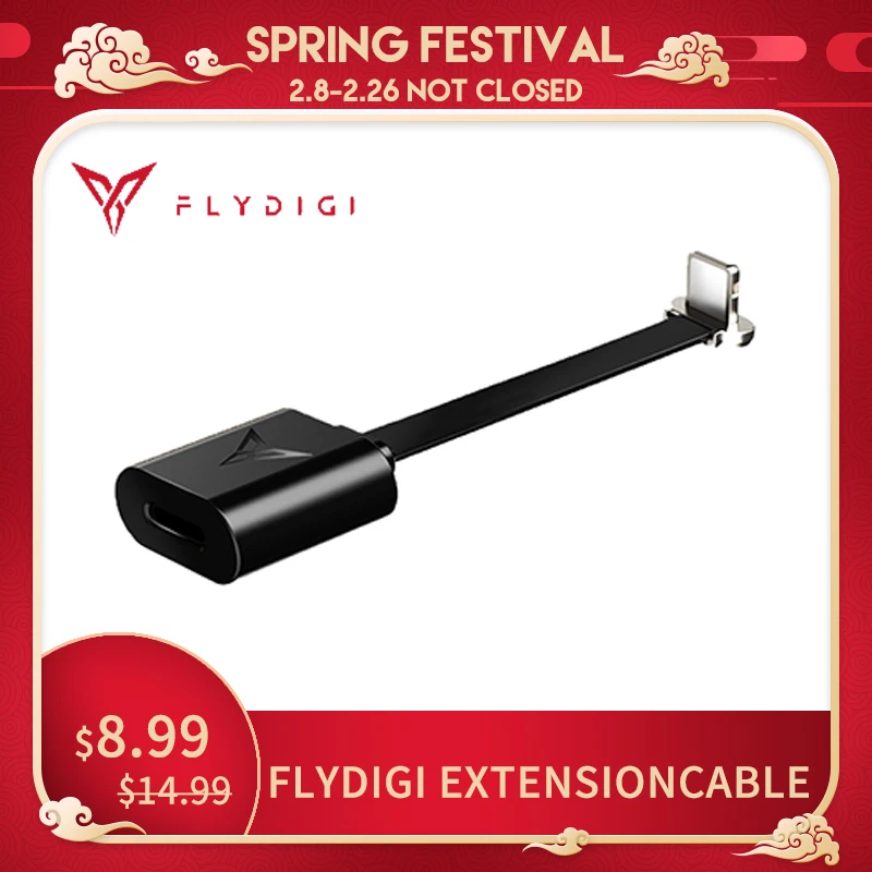 Flydigi Wasp2/ pro контроллер геймпада WaspNX расширяемый кабель питания Lightning для