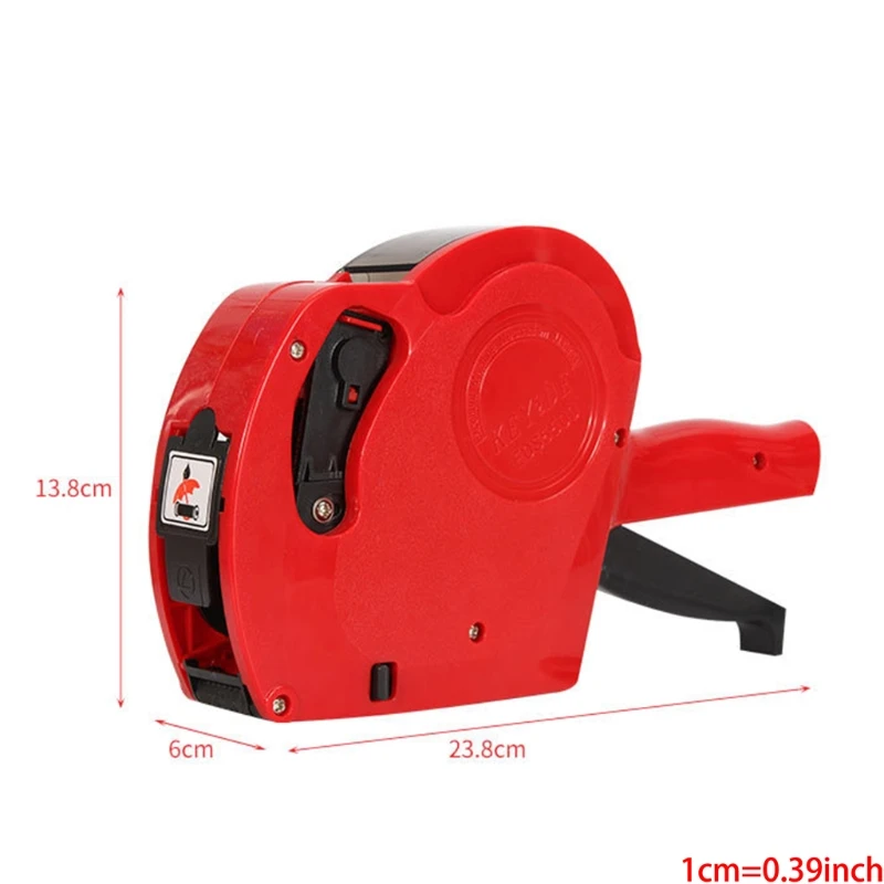 Ручной пластиковый маркировочный пистолет 900F с 8 цифрами ценник EOS для этикеток