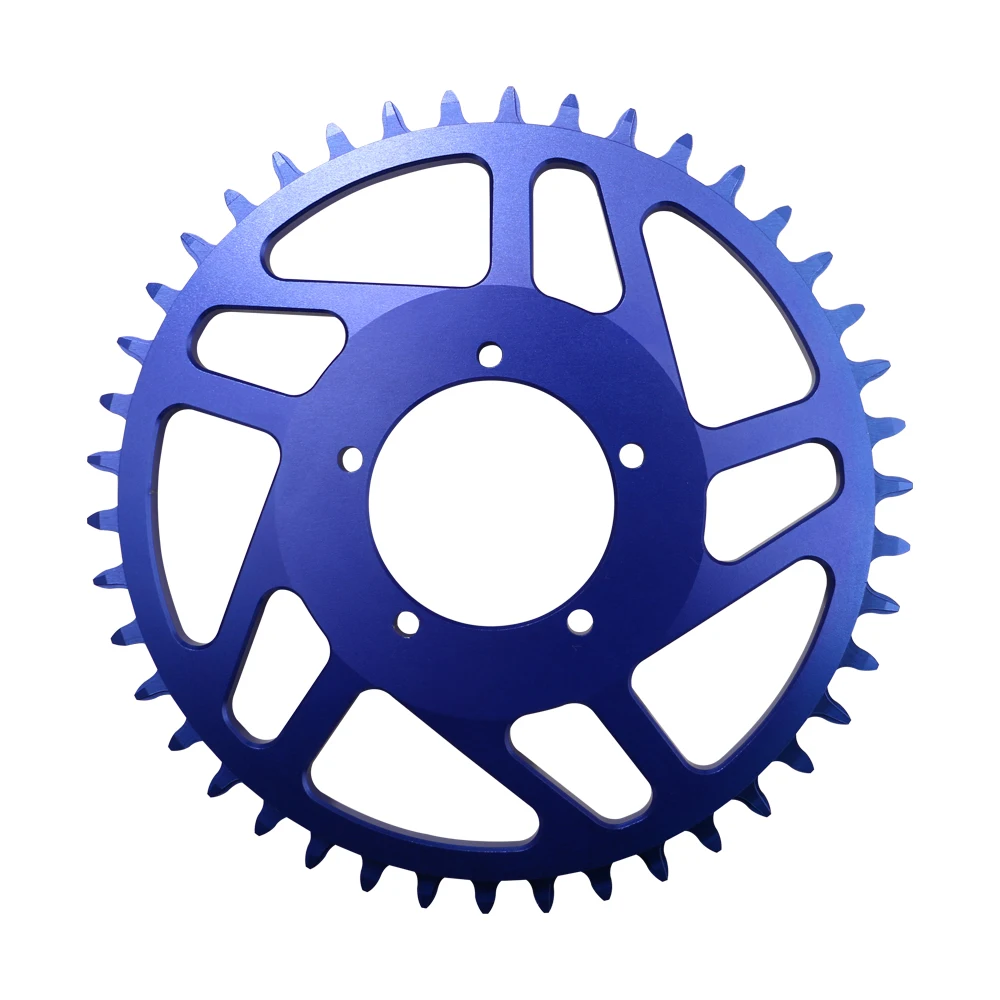 Цепное кольцо 42T/44T/46T/48T/52T цепное колесо для Bafang BBS серии BBS01/BBS02 комплект двигателя
