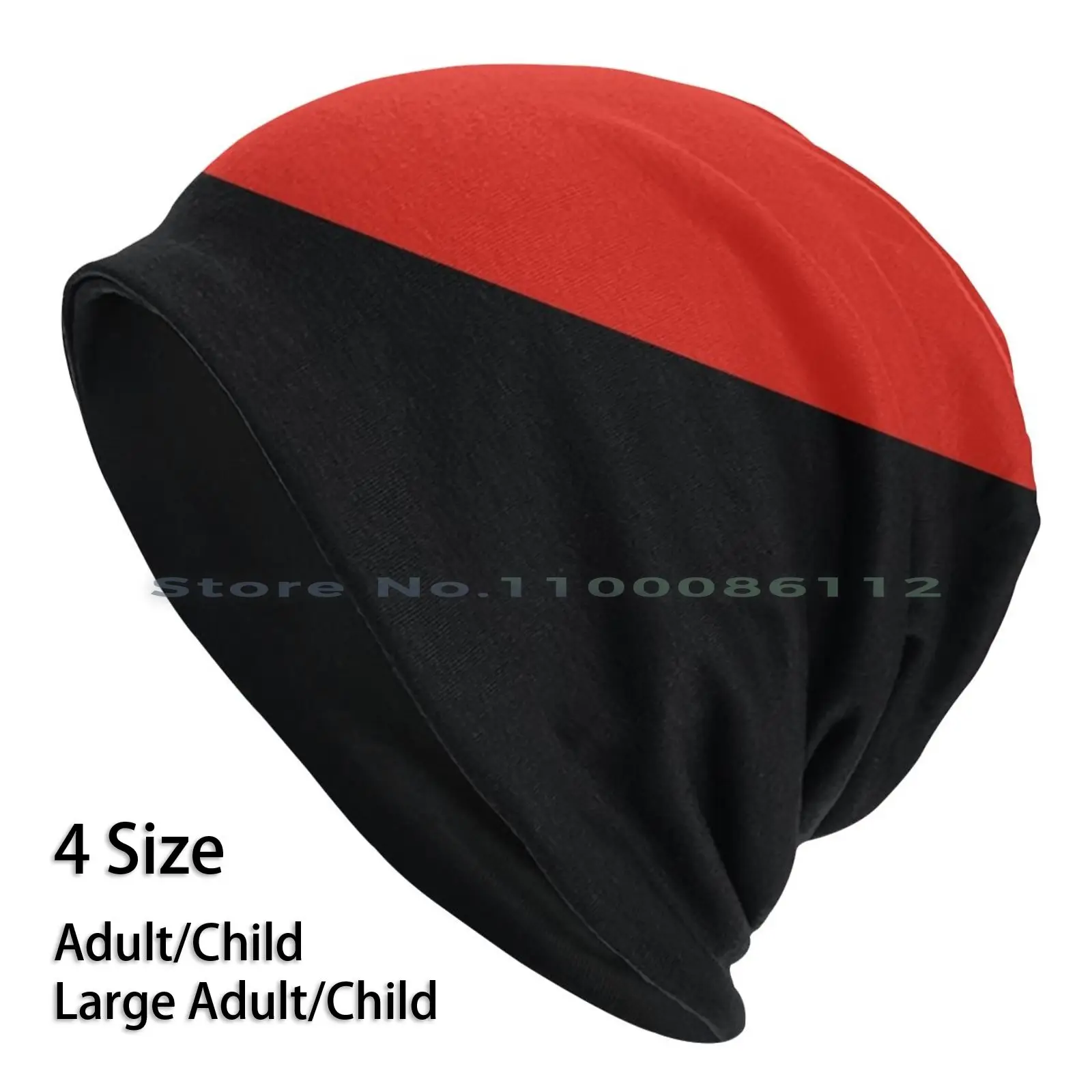 

Anarchy Flag Beanies Knit Hat Anarchist Anarchy Black Communism Communist Diagonal Flag Freedom Philosophy Red Sign Socialism