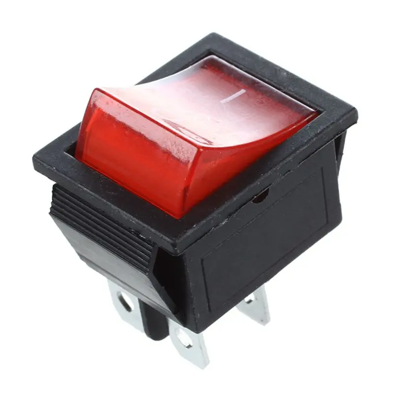 GTBL 2 предмета KCD4 DPST ВКЛ-ВЫКЛ 4 Pin рокер желобковый выключатель 15A/20A AC 250V/125V |