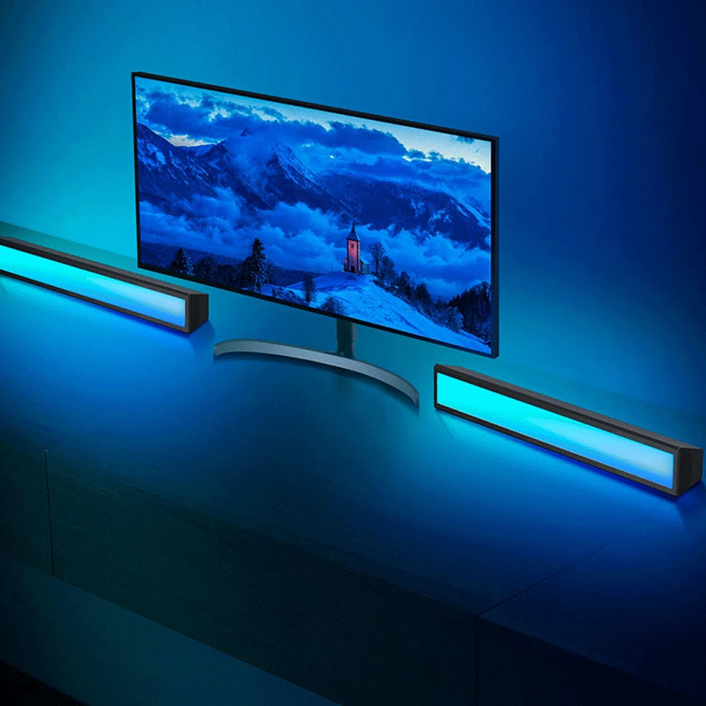 ТВ-мебель красочная атмосфера световая панель Smart BT WLAN RGB светодиодная подсветка