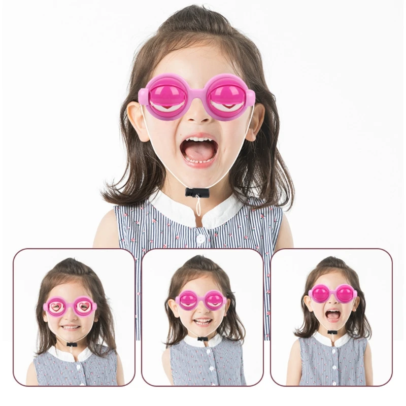 

Funny Prank Glasses Toys Horror Eyeball Dropping Glasses Crazy Eyes Toy Supplies Kids Party for Halloween Chrismas Gift