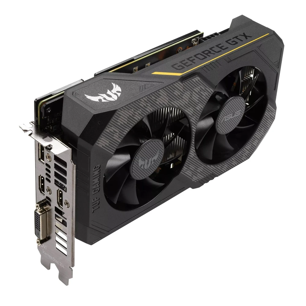Video card Asus GeForce GTX 1660 Ti 6 GB (tuf-gtx1660ti-t6g-evo-gaming) | Компьютеры и офис