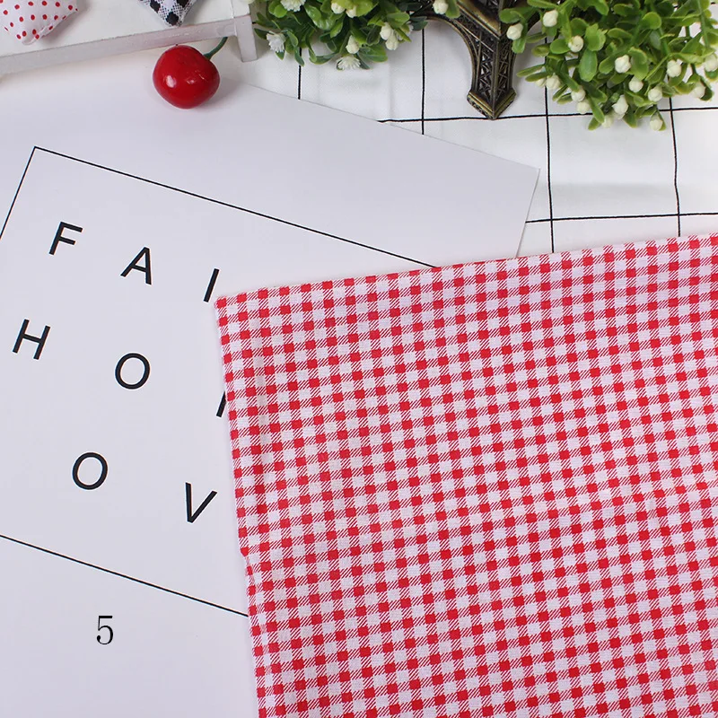 

Jiwuo 7pcs Mixed Cloth Fabric Printed Cotton Cloth DIY Sewing Quilting Needlework Patchwork Handmade Material Home Supplies