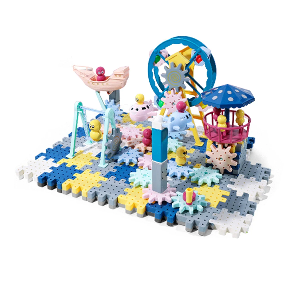

Kids Puzzle Educational Toys Assembling Blocks Colorful Building Blocks Bricks Classic Educational Assemble Toys