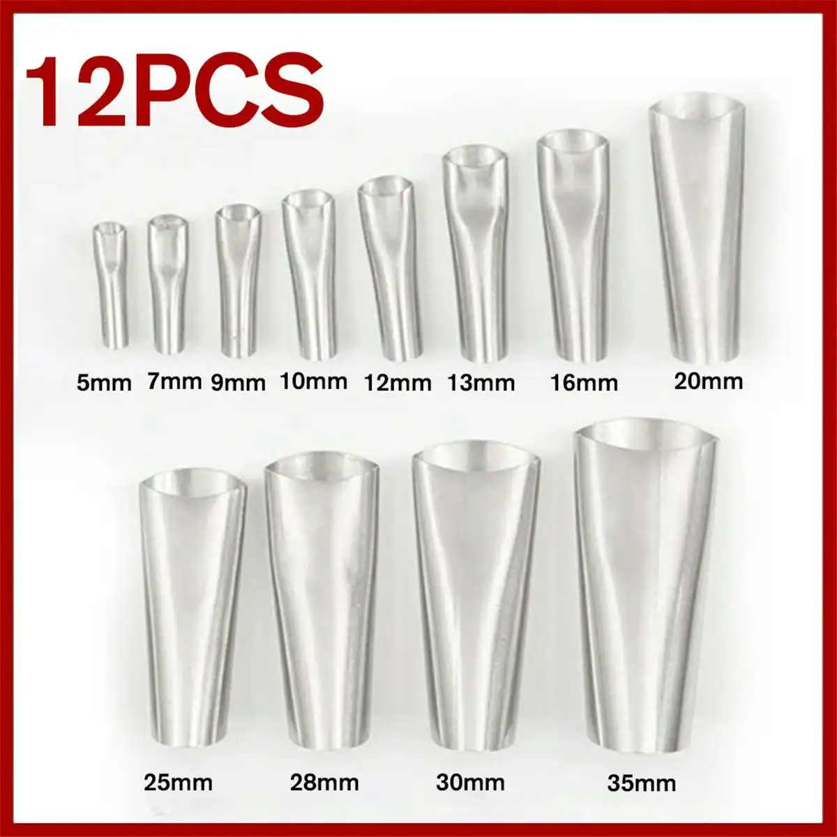 

12 Pcs/Set Wall Caulking Nozzle Applicator Finishing Tools Caulking Finisher Silicone Sealant Nozzle Glue Remover Scraper Nozzle