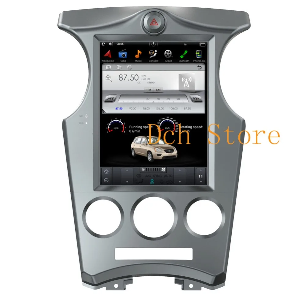 10 4 ''вертикальный tesla стиль Android 9 0 автомобильный DVD плеер GPS навигация радио для