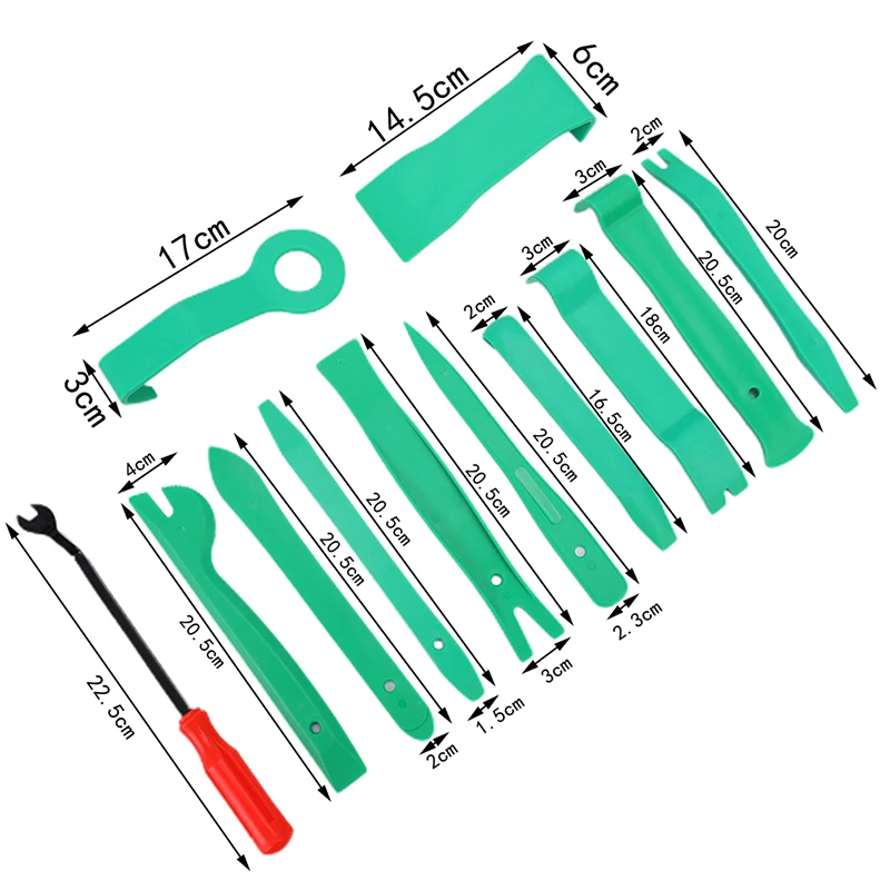 

Hot sale 12pcs Auto Car Radio Panel Door Clip Panel Trim Installation Removal Repair Tools