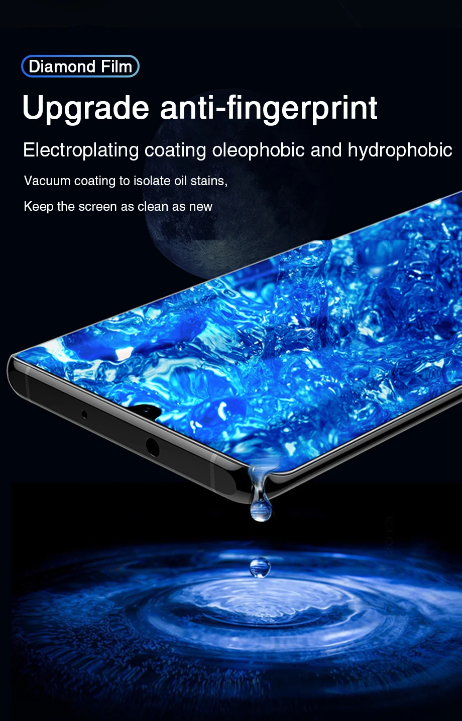 phone protector 3D Cong Cường Lực Trên Tấm Bảo Vệ Màn Hình Cho Huawei P30 P40 P50 Pro P20 Kính Cường Lực Cho Huawei Mate 20 40 Pro 30 Lite phone screen protectors