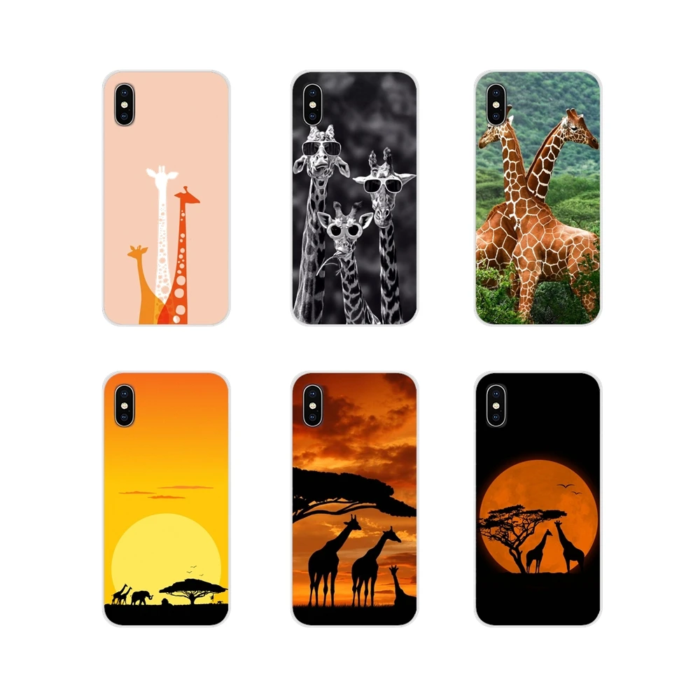 Аксессуары чехлы для телефонов красивые африканские Жирафы Samsung Galaxy A3 A5 A7 A9 A8 Star A6