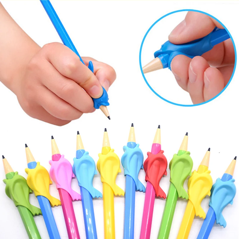 Apple насадка на карандаш карандаши для детей 10 шт./компл. корректор держатель ручка