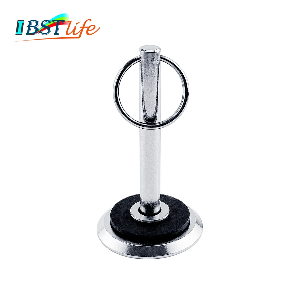 

6mm Stainless Steel Hatch Cover Pull Handle Quick Pin Button Boat Yacht Storage Retainer Farm Trailers Wagons Auto Car Trailer