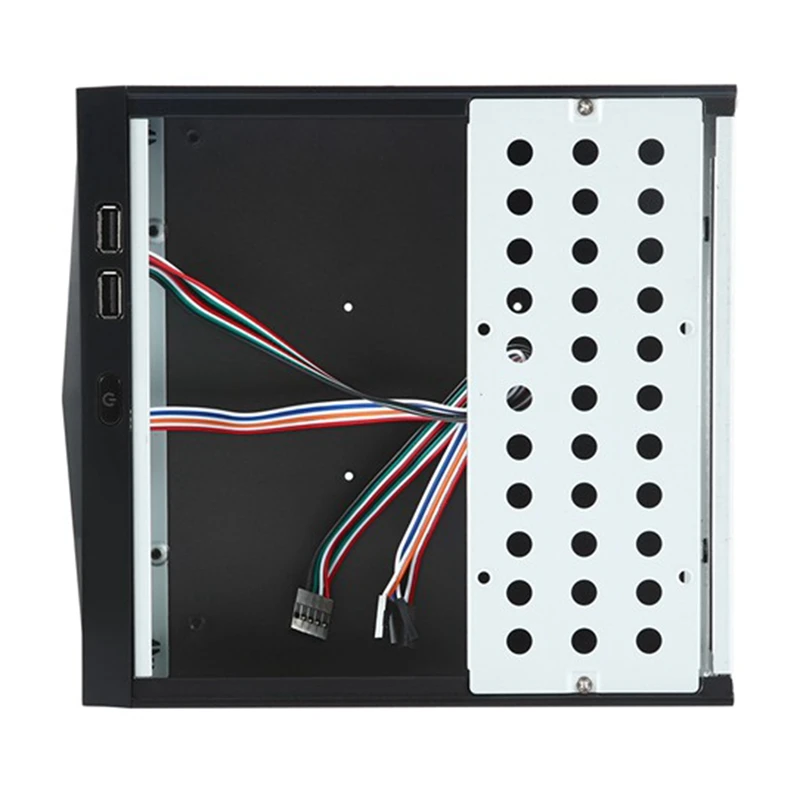 Шасси M05 Mini ITX с задним кронштейном HTPC чехол USB2.0 шасси управления для офиса |