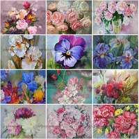abstract wall art diamond painting oil paintings flower 5d diy full drill embroidery cross stitch kit mosaic pictures home decor