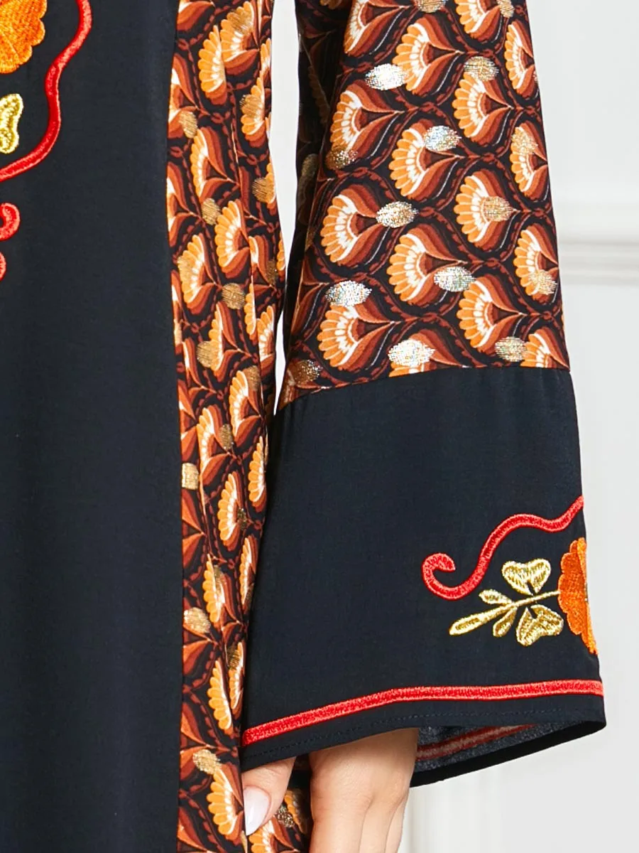 

Eid Kaftan Dubai Abaya Muslim Hijab Dress Turkey Robe Longue Musulmana De Moda Islam Clothing Vestidos Morocco Dresses For Women