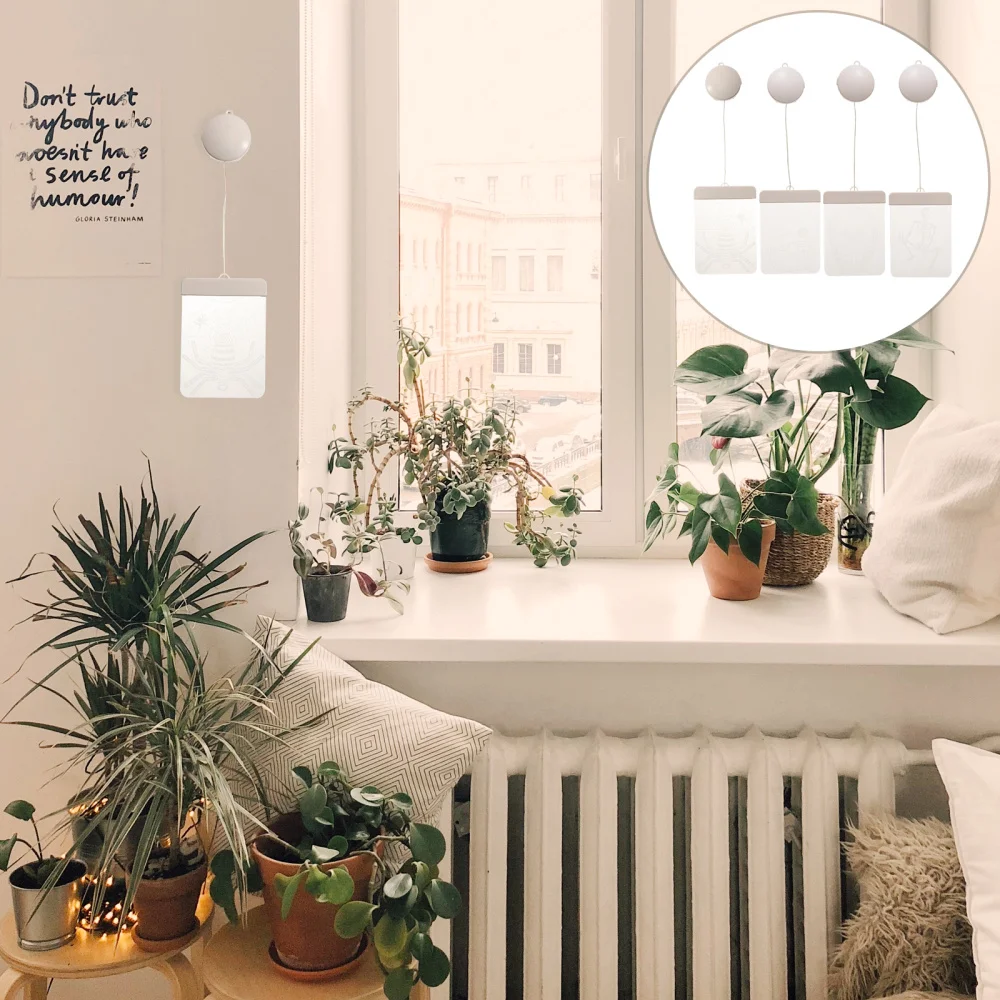 

4pcs Theme Atmosphere Lamp LED Light Hanging Light without Battery