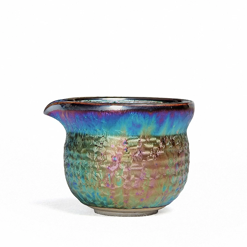

PINNY 220ML Kiln Change Colorful Fair Cups Pigmented Cha Hai Environmentally Friendly Heat Resistant Teacups