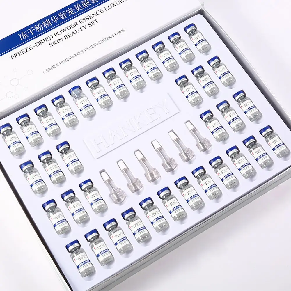Синяя медная Пептидная лиофилизированная пудра набор сыворотки для лица