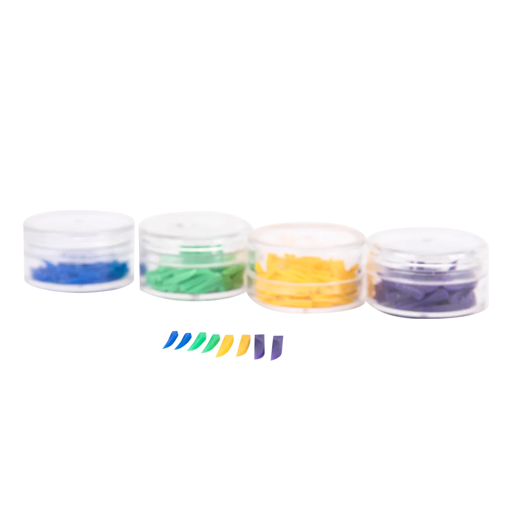 40 коробок одноразовых стоматологических материалов клинья пластиковая