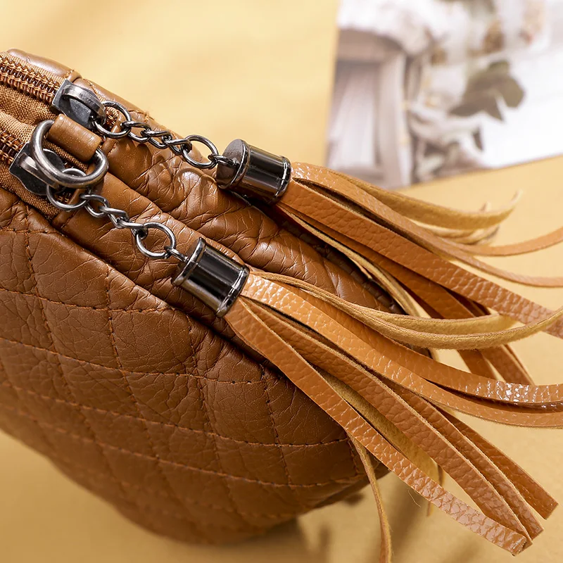 Высококачественная женская сумка через плечо из искусственной кожи мессенджер в