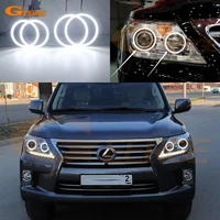 for lexus lx 570 lx570 2012 2013 2014 excellent ultra bright smd led angel eyes halo rings kit day light car styling