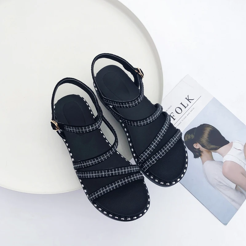 

Big Size Simple personalized sandals ladies summer platform sandals women shoes woman