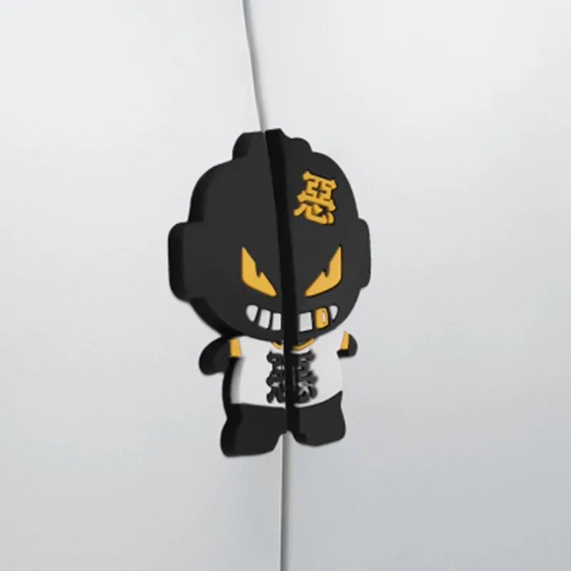 Tide бренд автомобиля силиконовые анти столкновения демон пара мультфильм двери