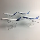 Модель TUTU a380, самолёт airbus Boeing 747, модель аэроплана самолет, металлическая, 1:400