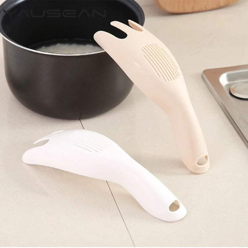 Creative PP colander Rice Beans Peas Washing Filter Strainer Rice spoon Household filter Kitchen cleaning gadget Bean drainer