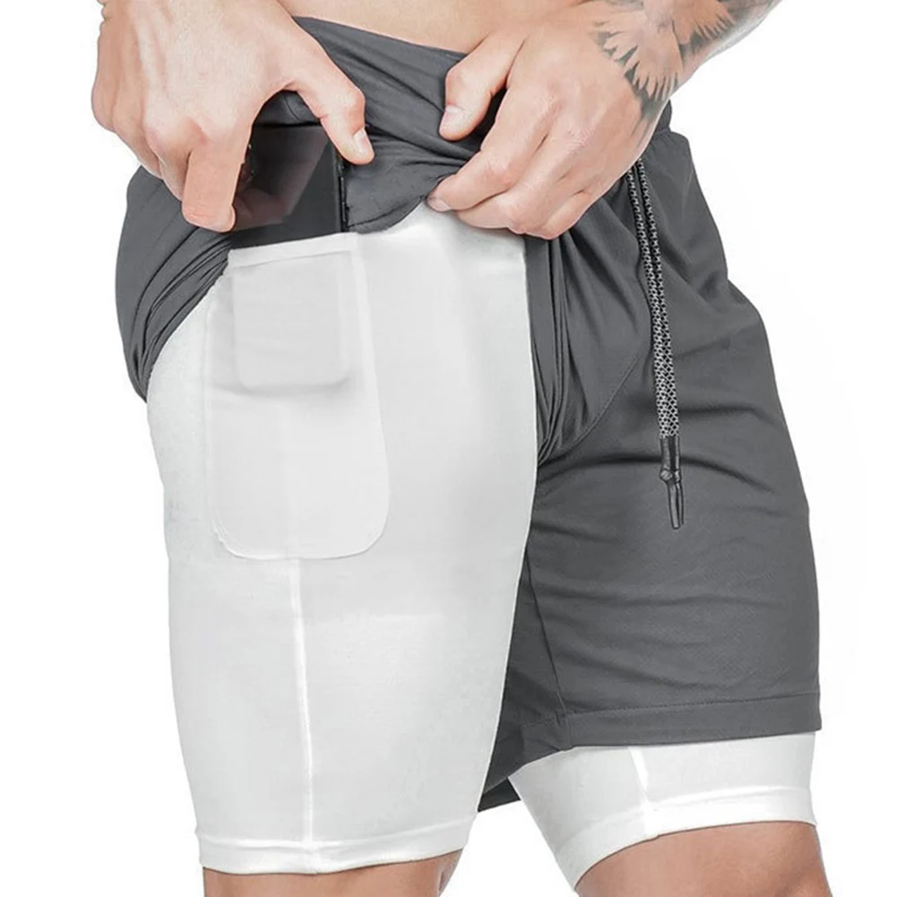 

Newly Men Workout Running Shorts Sports Training Bodybuilding Fitness Short Pants Quick Dry S66