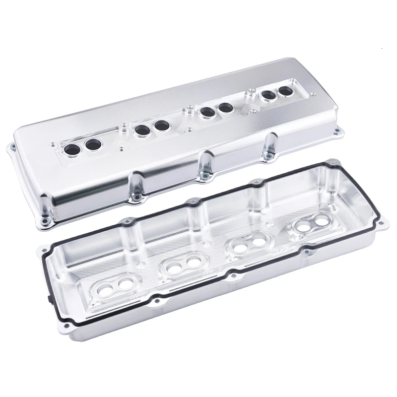 SPEEDWOW Polished Cast Aluminum Smooth Valve Covers Fit For 2005-2010 Dodge 5.7L 6.1L Car Parts | Автомобили и мотоциклы