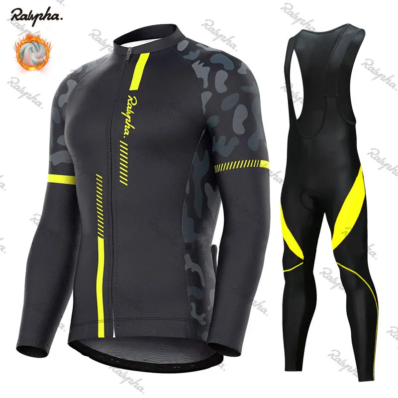 winter clothing 1 Рафаинг зимний термальный флисовый набор Джерси для велоспорта гоночный велосипед Костюмы для велоспорта Одежда для велоспорта Ropa Ciclismo - Цвет: winter clothing 1