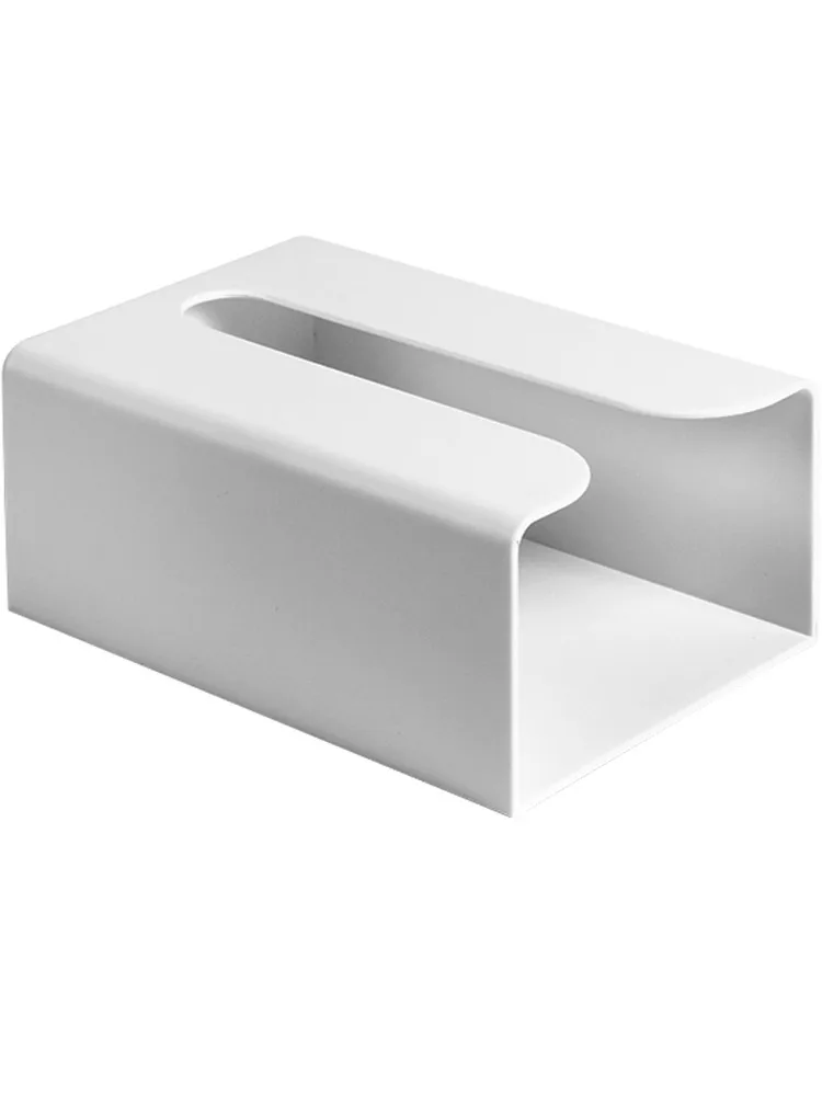

Toilet Paper Holders Tissue Storage Box Wall-mounted Napkin Rack Case Cupboard Kitchen Desk Bottom Tissue Container Bathroom