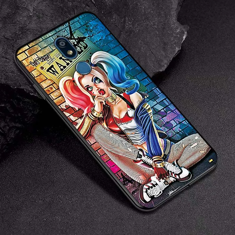 TPUBLK525 Для LG K4 K7 черный ТПУ чехол для телефона чехол для LG k7 K8 чехол с защитной крышкой для LG K8 K10 K12 плюс K40 X4 чехол s - Цвет: TPUBLK525