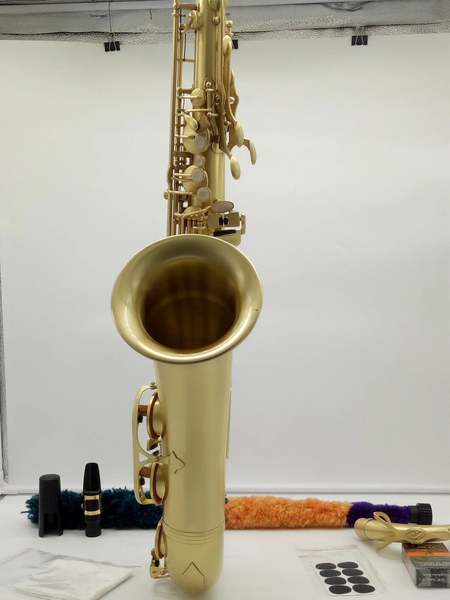 Тенор-саксофон бренда MFC артикул 54 имитация античной меди B-flat Tenor Sax R54 бронзовый