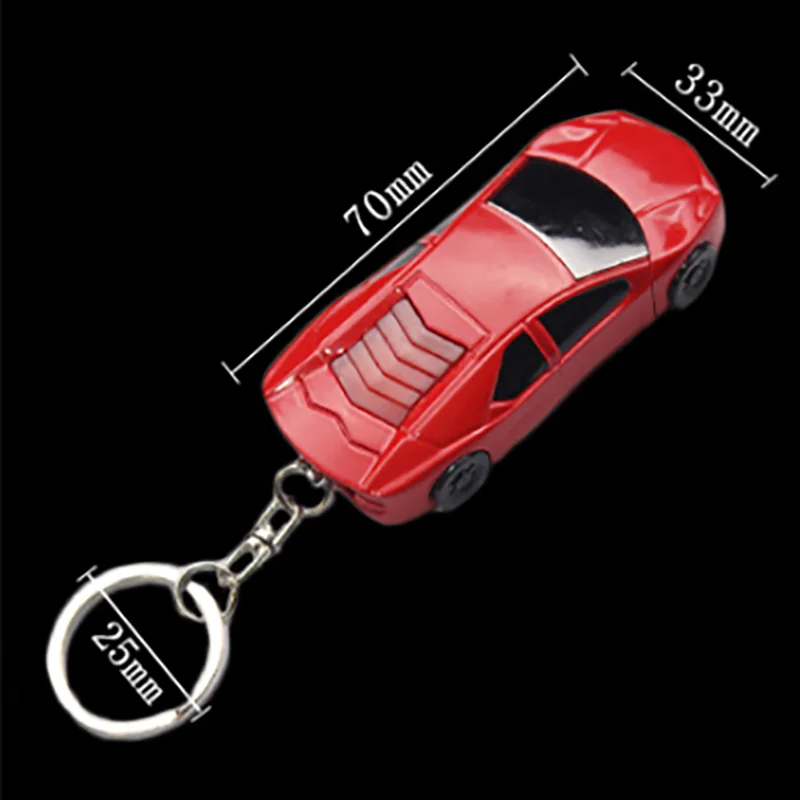 Креативный автомобильный брелок с фонариком легче чем газ-бутан струйная