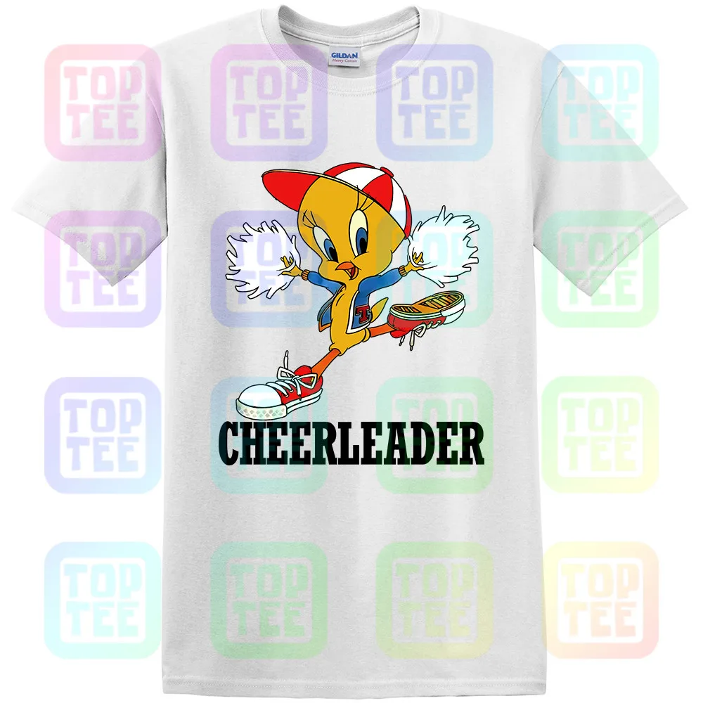 Винтаж 1996 Looney ttes Tweety птица болельщик футболка Sz Средний Сделано в США