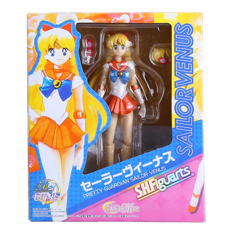 

SHF Mercury Mars Venus Uranus Neptune Jupiter Pluto Chibi Moon Black Lady Chiba Mamoru Action Figure Toy