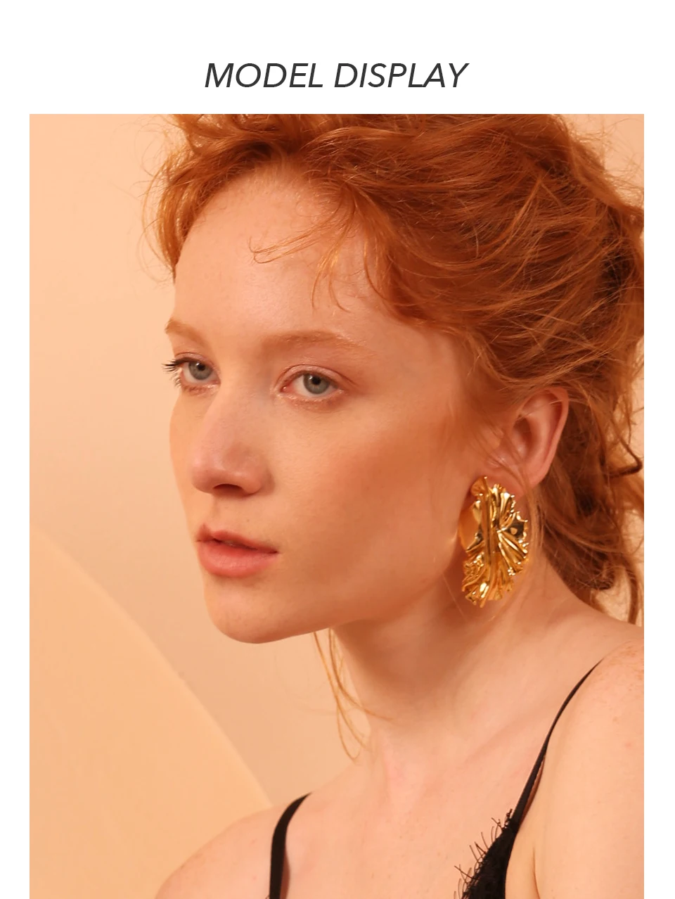 Enfashion серьги с золотыми листьями для женщин, серьги в виде листьев золотого цвета, серьги-капельки, сережки oorbellen Voor Vrouwen, модные ювелирные изделия EC181044