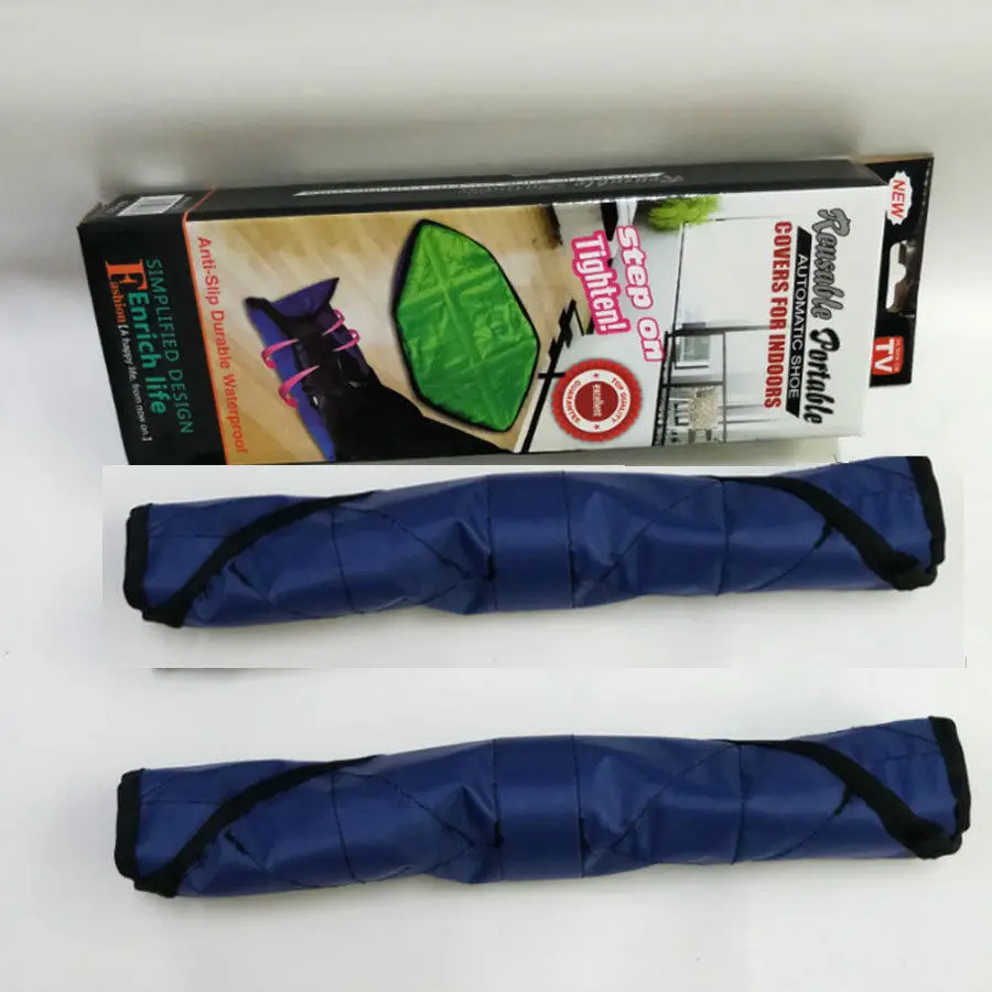 US STOCK Waterproof Reusable Step in Sock Portable Auto-Package Overshoes Shoe Covers | Дом и сад