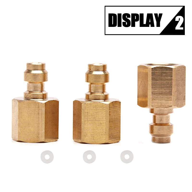 Медный быстроразъемный соединитель для пейнтбола PCP M10x1 фитинги заправки воздуха